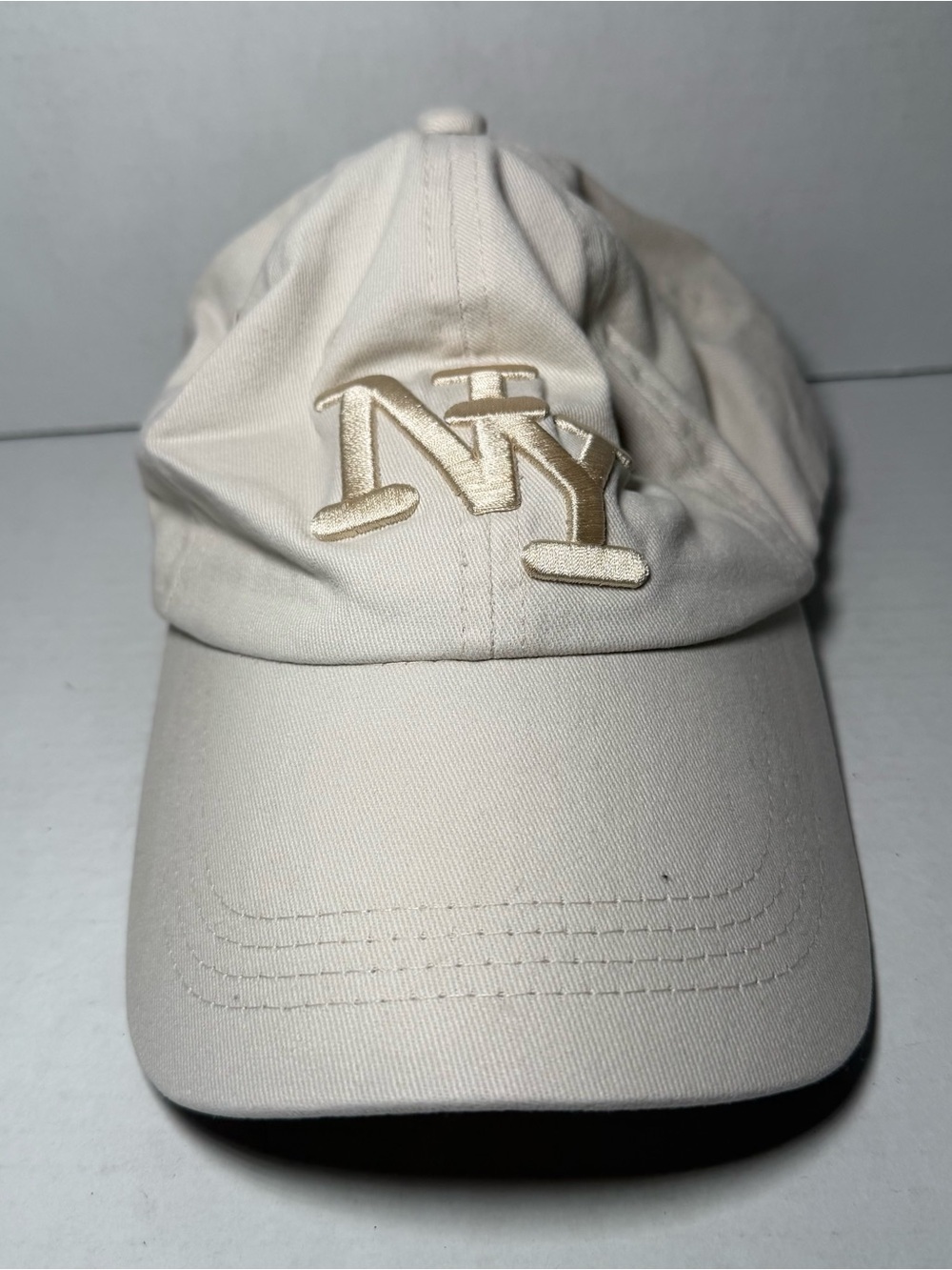 Beige Light Tan New York City NYC Unisex Adult Hat Cap